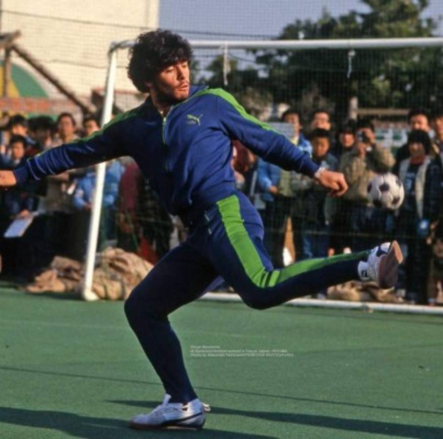 Las fotos de Diego Armando Maradona en su gira con el Boca de 1982 que no habías visto