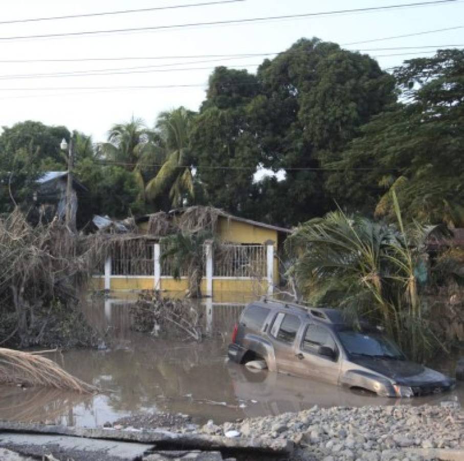 Una semana después y se ve mucho más daño por Eta en Honduras