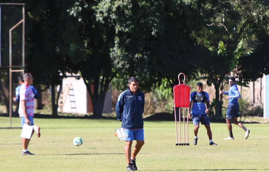 Motagua entrena a todo vapor a dos días de la gran final ante Olimpia utilizando falsos jugadores blancos