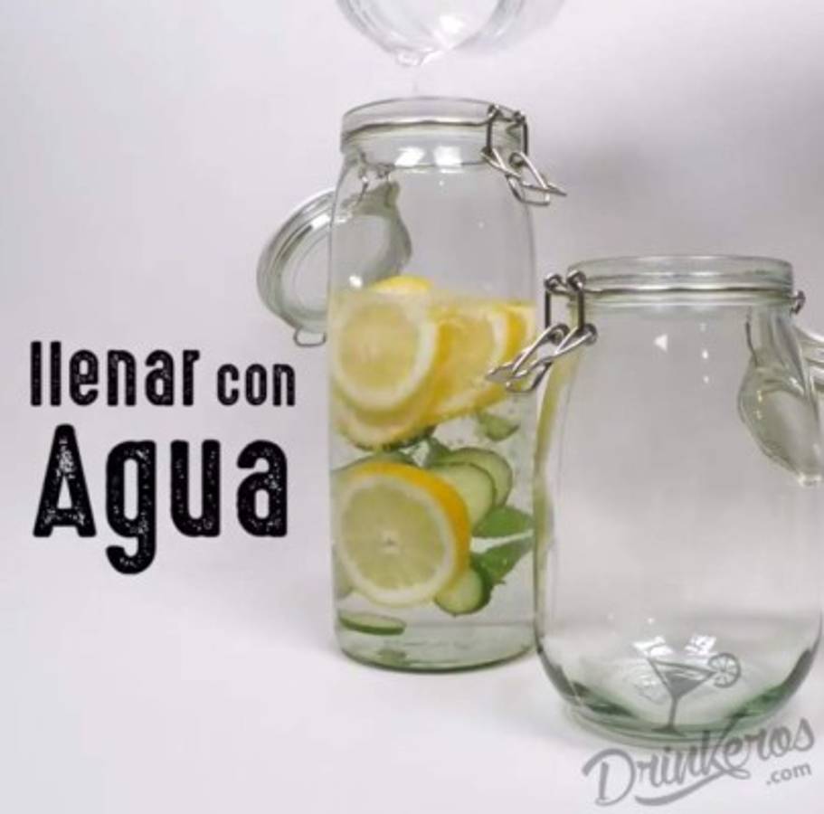 Preparar aguas saborizadas, deliciosas y saludables ¡Te ayudarán a perder peso!