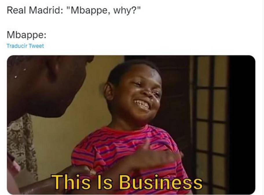 Mbappé dice “no” al Real Madrid por el PSG y desata memes