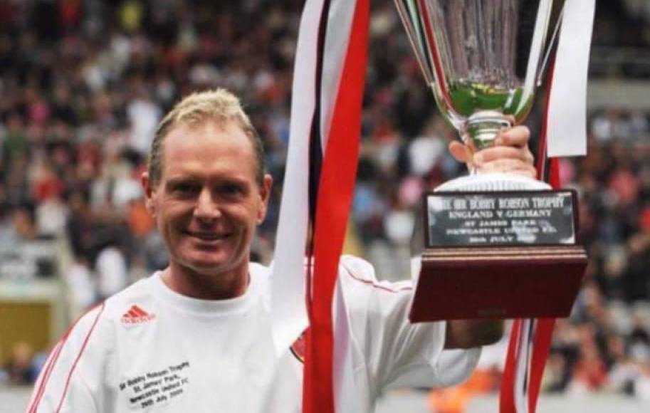 Gascoigne brilló en el fútbol, ahora sufre por culpa del alcohol y no tiene dónde vivir