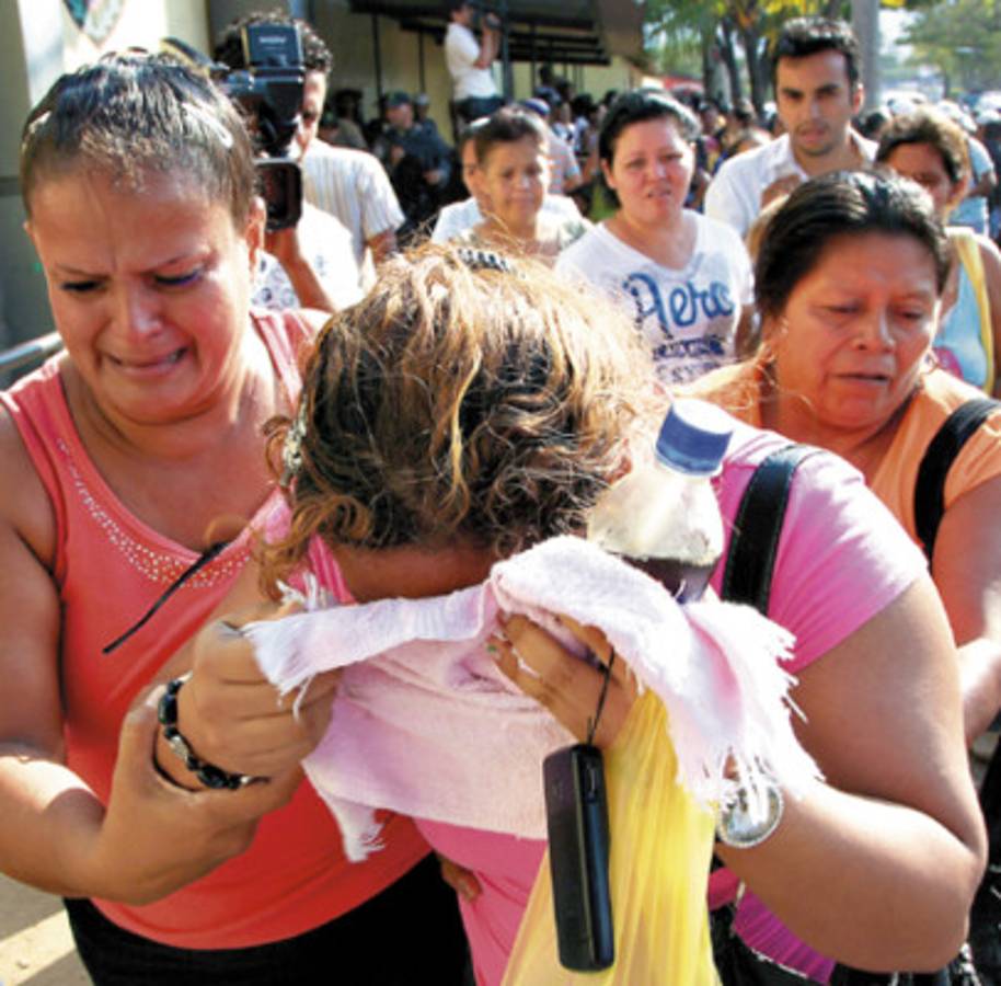 Terror en el centro penal de San Pedro Sula: 13 reos muertos
