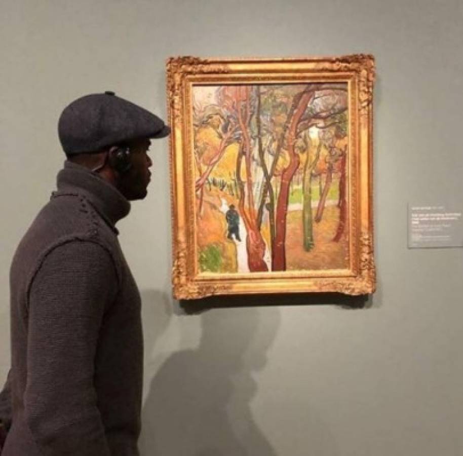 La visita de David Suazo al Museo Van Gogh de Ámsterdam