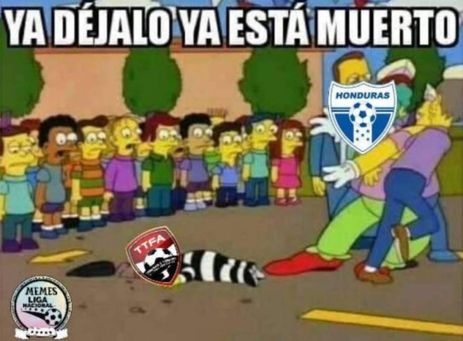 Los mejores memes tras el triunfo de Honduras ante Trinidad y Tobago