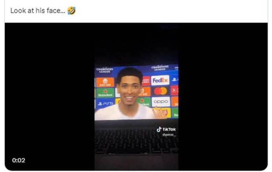 Bellingham recibe propuesta ‘indecente’ de periodista y su cara lo dijo todo