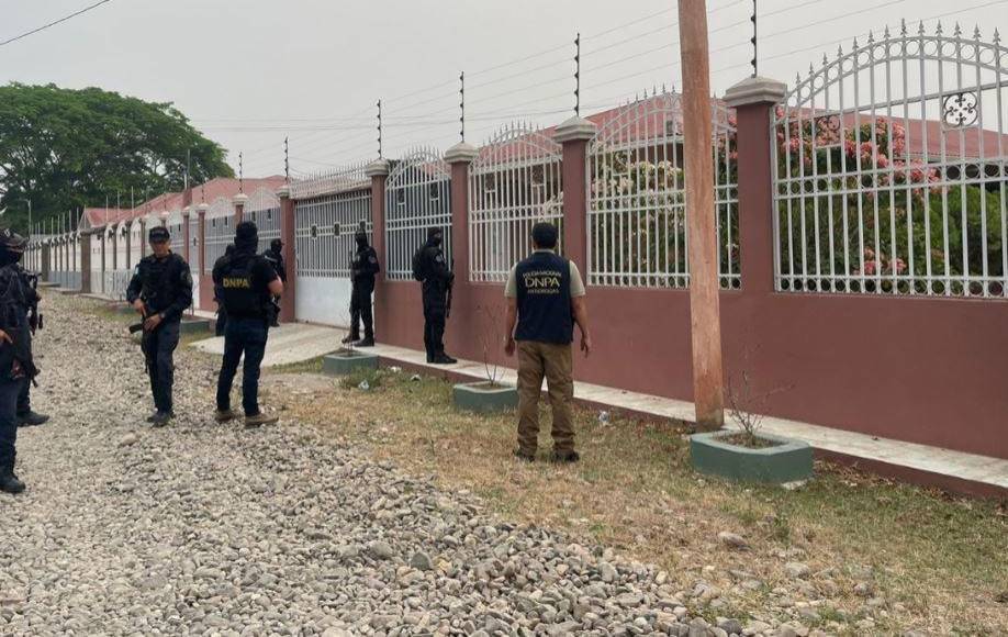 Bienes asegurados a nivel nacional a red transnacional de tráfico de drogas