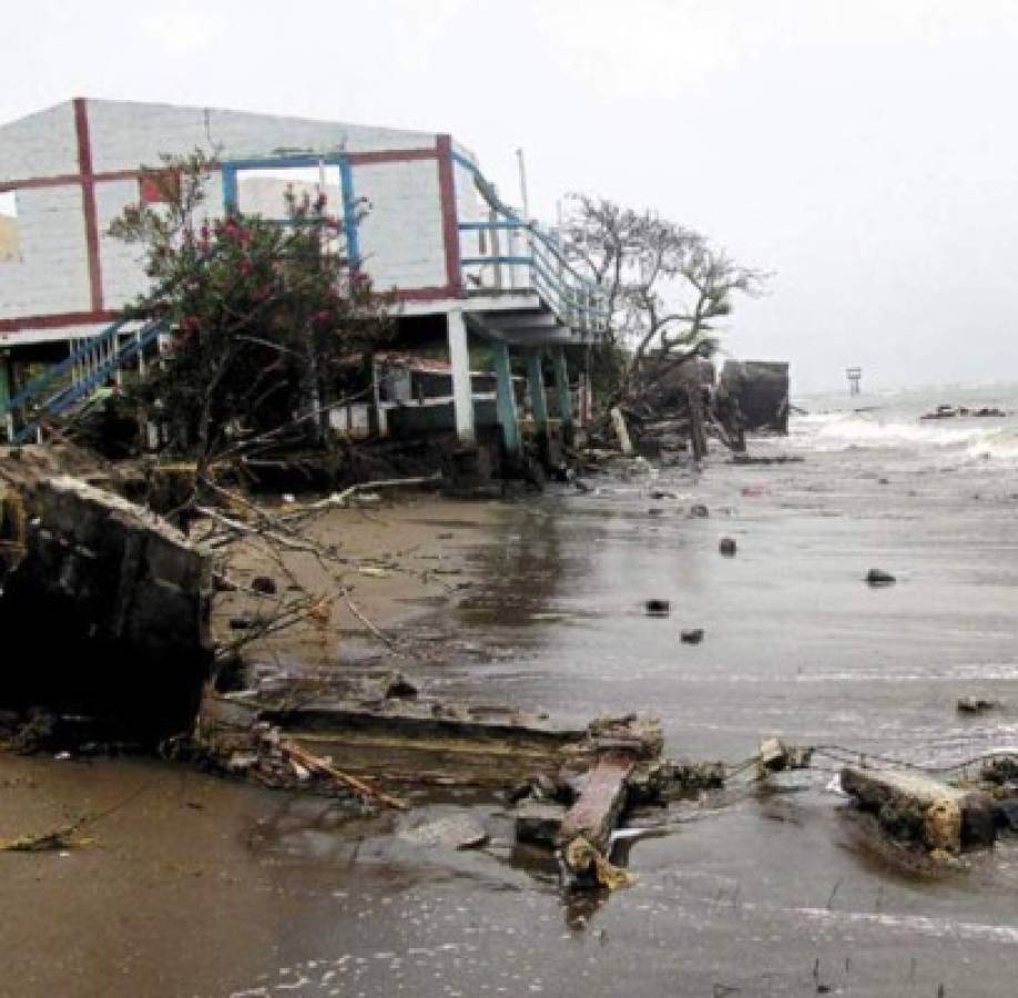 Alto oleaje afectará de nuevo Golfo de Fonseca