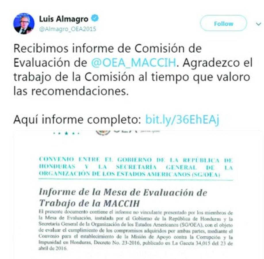 Mesa evaluadora insta a renovar convenio que da origen a Maccih