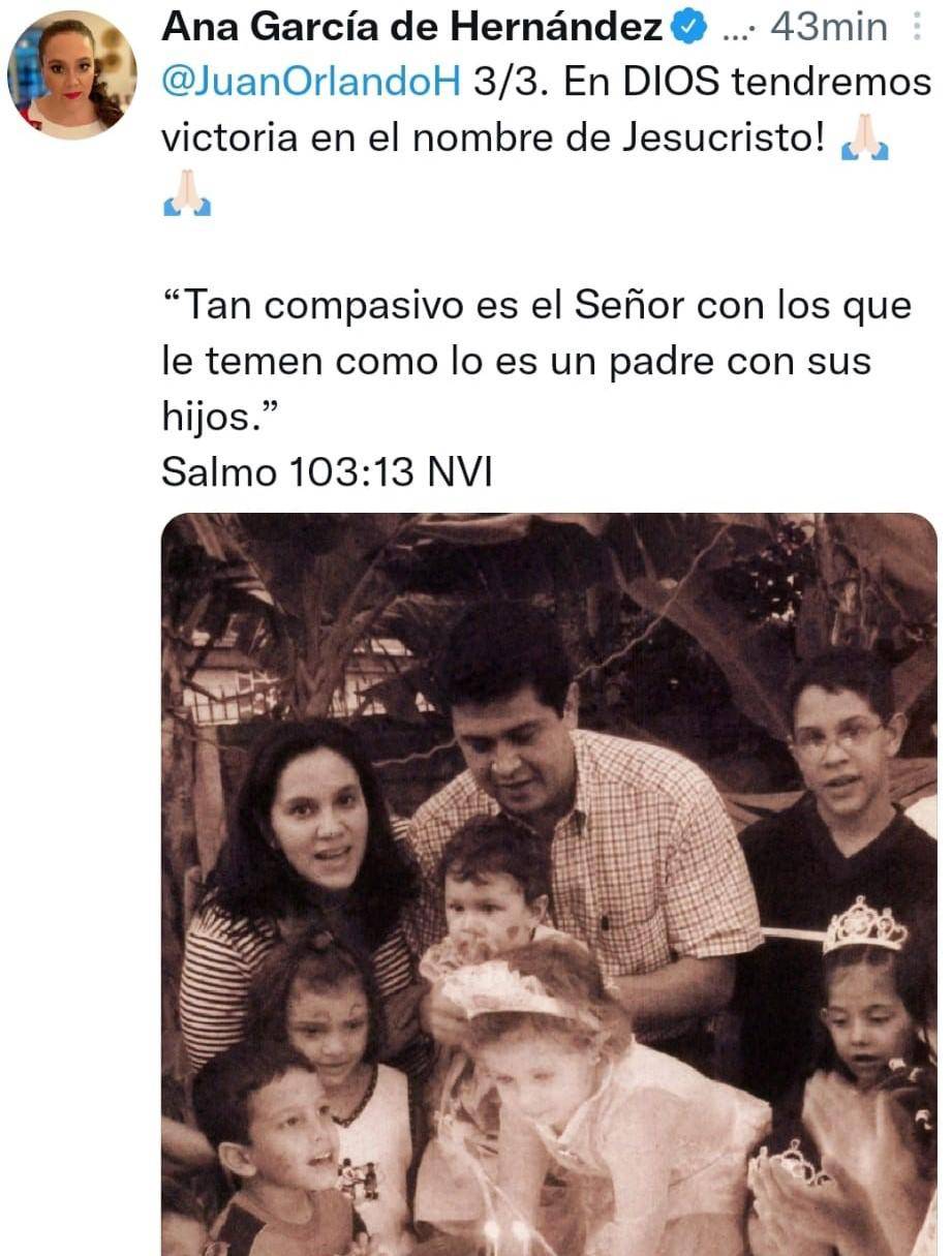 El mensaje de Ana García a JOH en el Día del Padre: “Te amamos, te admiramos y nos sentimos orgullosos de ti”