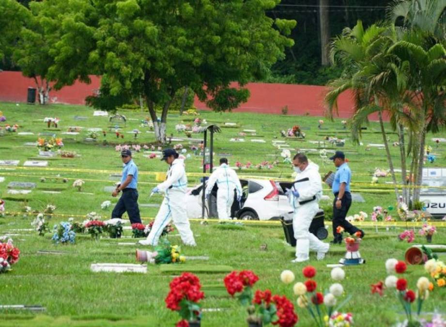 FOTOS: Así fueron los minutos previos a masacre en cementerio de SPS