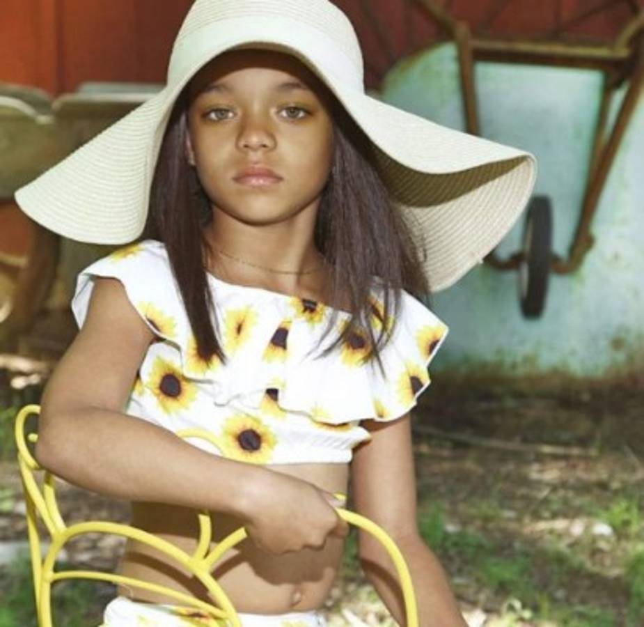Niña impacta con su gran parecido a la cantante Rihanna