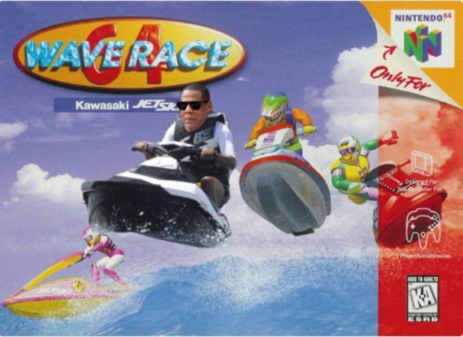Los graciosos memes del rapero Jay Z montando un jetski