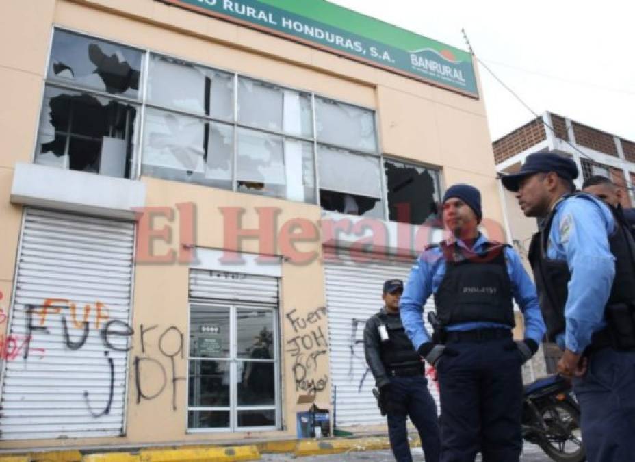 Las imágenes que no vio de los saqueos y destrucción durante protestas