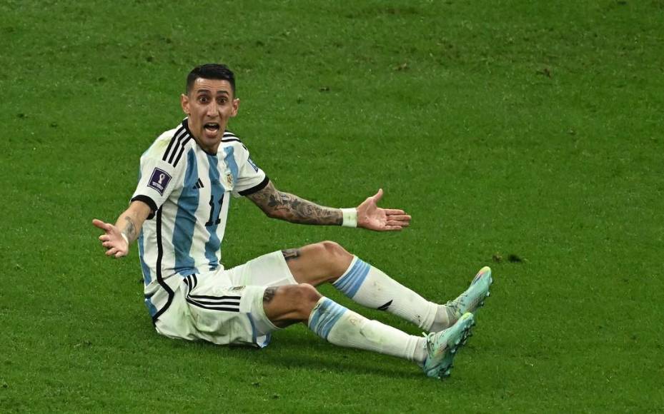 Así fue la polémica jugada de Di María contra Dembelé que terminó en penal