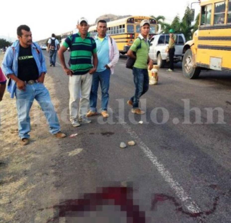 Dos heridos en violenta protesta de obreros en carretera a Orocuina, al sur de Honduras