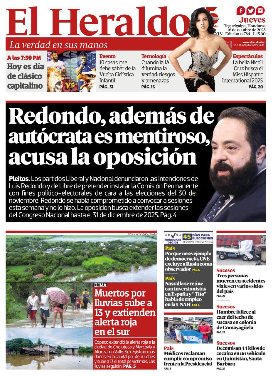 Redondo, además de autócrata es mentiroso, acusa la oposición