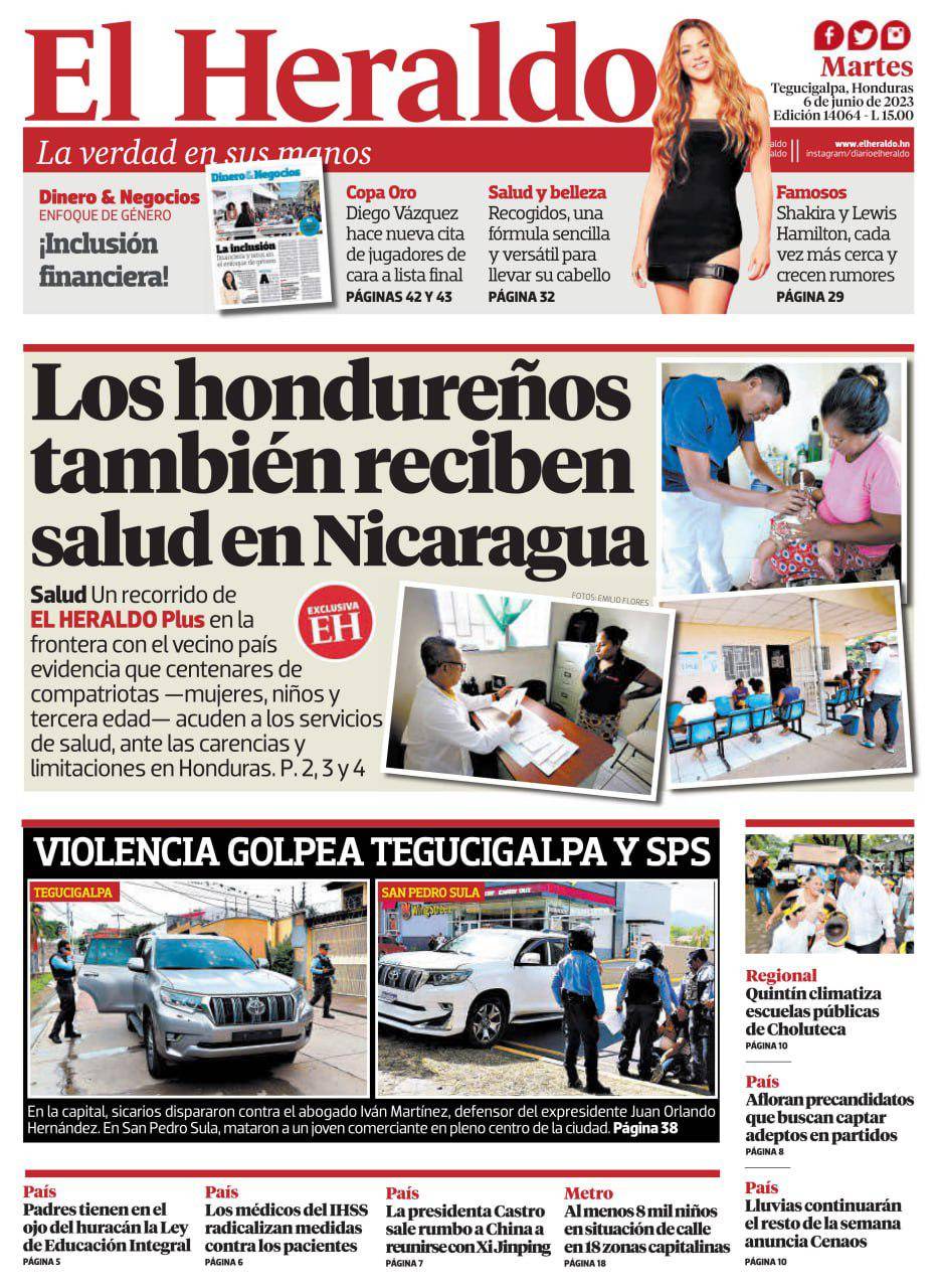 Los hondureños también reciben salud en Nicaragua