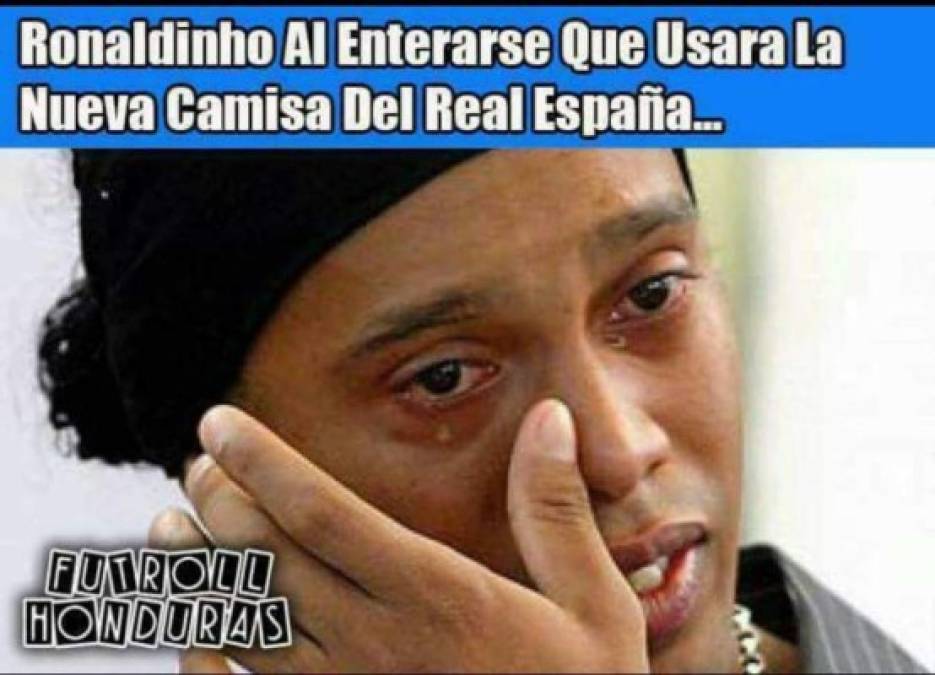 ¡Imperdibles! Redes sociales ríen con los memes sobre Ronaldinho en Honduras