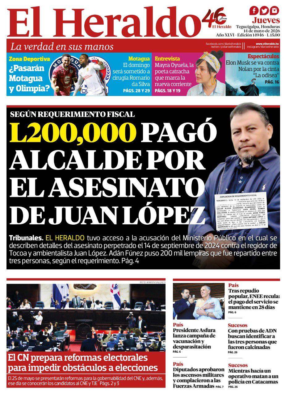 L200,000 pagó alcalde por el asesinato de Juan López