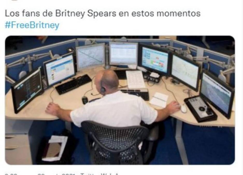 Britney Spears se libra de la tutela de su padre y genera una ola de memes