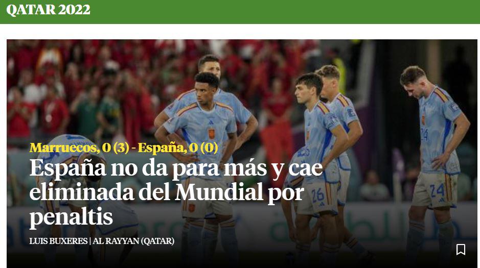Decepción: prensa española critica fuertemente a Luis Enrique tras eliminación de La Roja