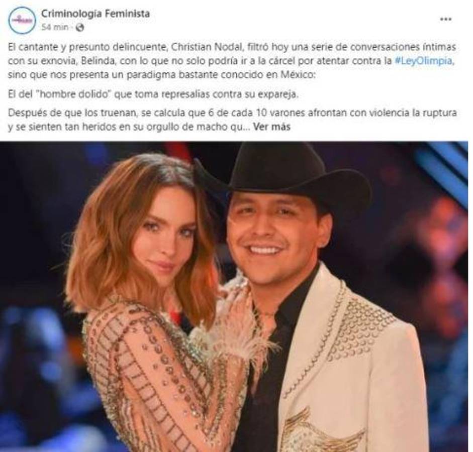 Publicación de las feministas.