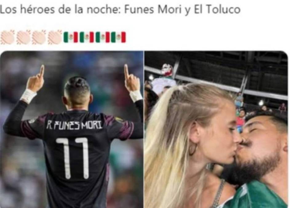 Relación entre gringa y mexicano presentes en partido de Copa Oro causa revuelvo en redes con memes