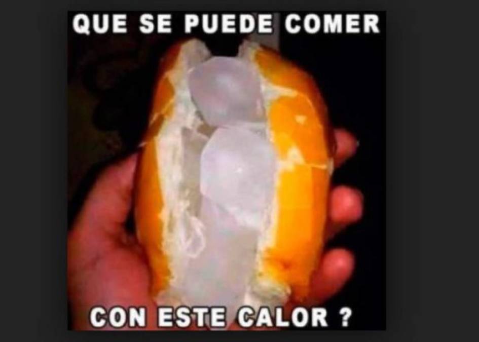 Los divertidos memes que dejan los 40 grados centígrados en San Pedro Sula