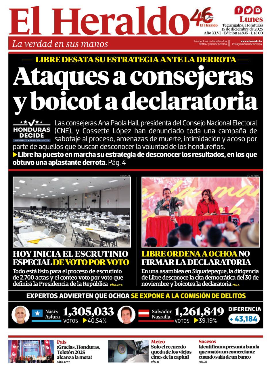Ataques a consejeras y boicot a declaratoria
