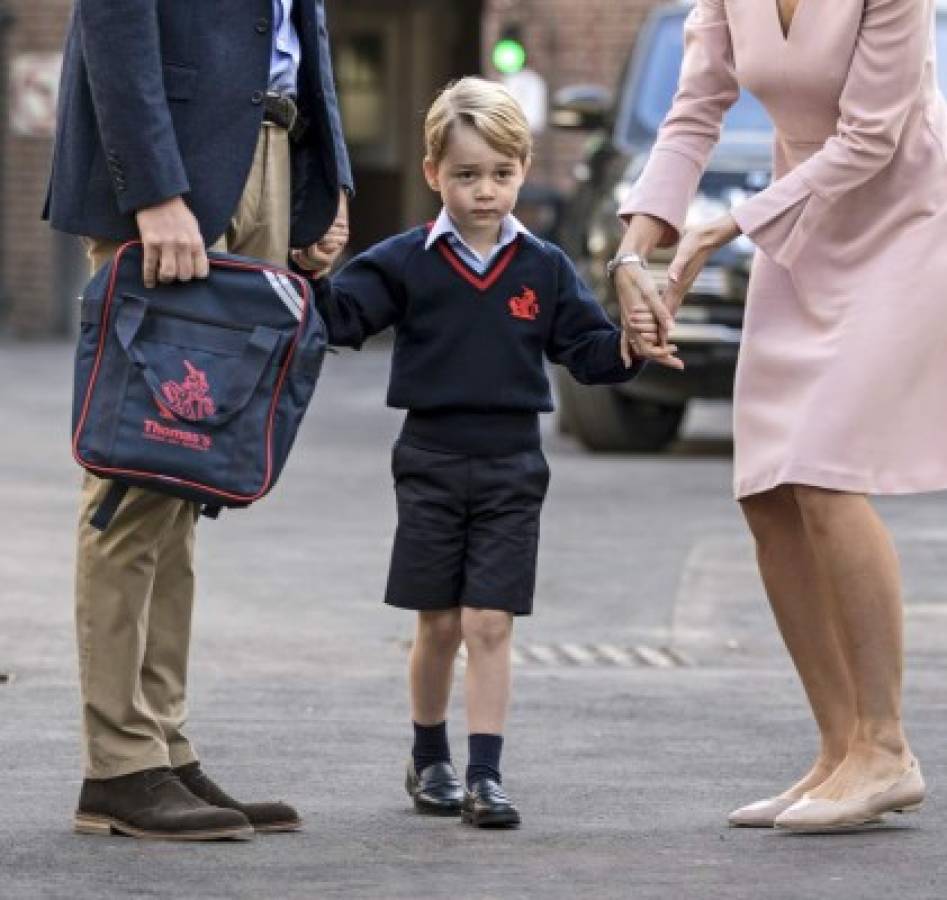 Kate Middleton se pierde el primer día de escuela del príncipe George