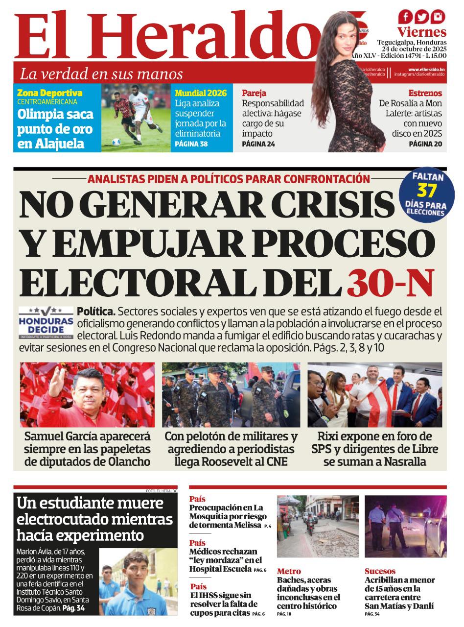 No generar crisis y empujar proceso electoral del 30-N