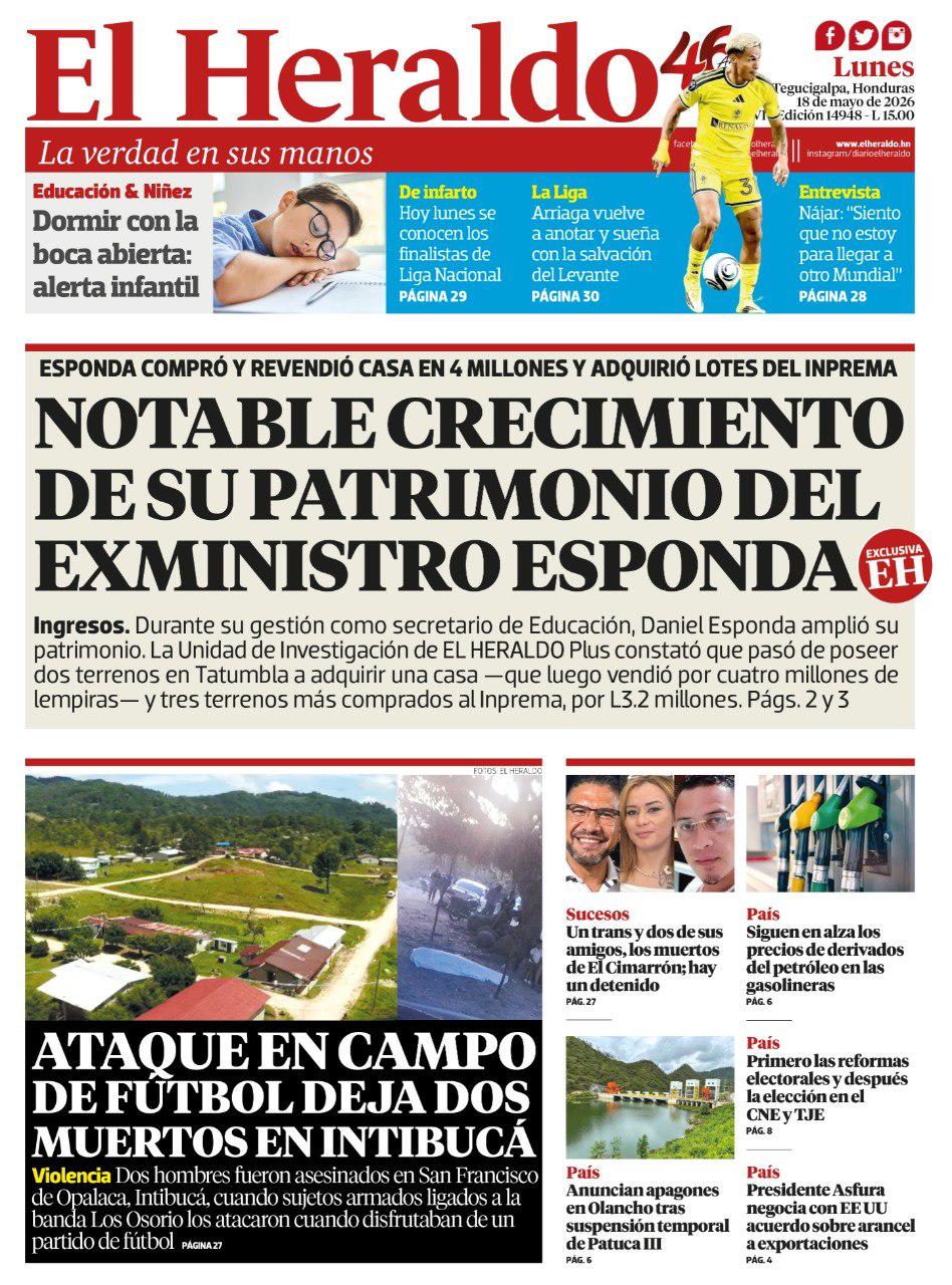 Notable crecimiento de su patrimonio del exministro Esponda