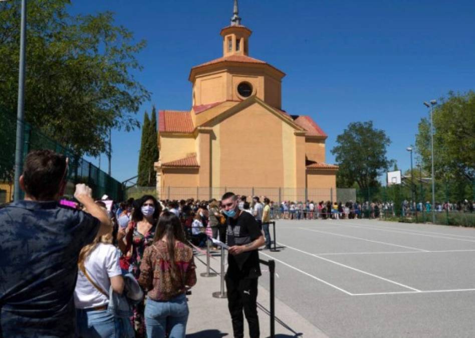 Temor y resignación en Madrid por segunda ola aguda de covid-19 (FOTOS)  