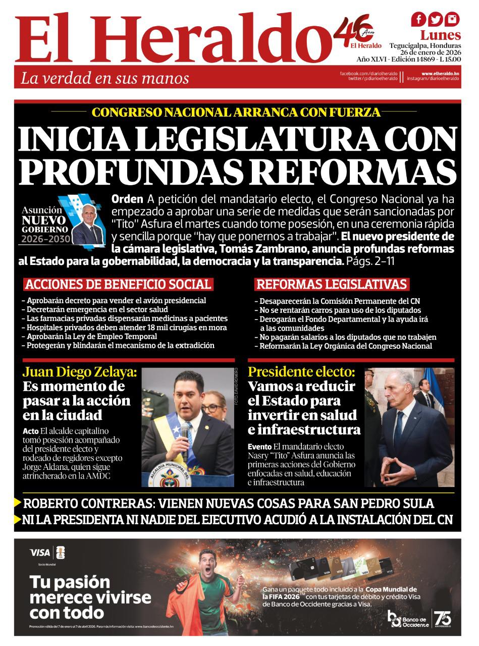 Inicia legislatura con profundas reformas