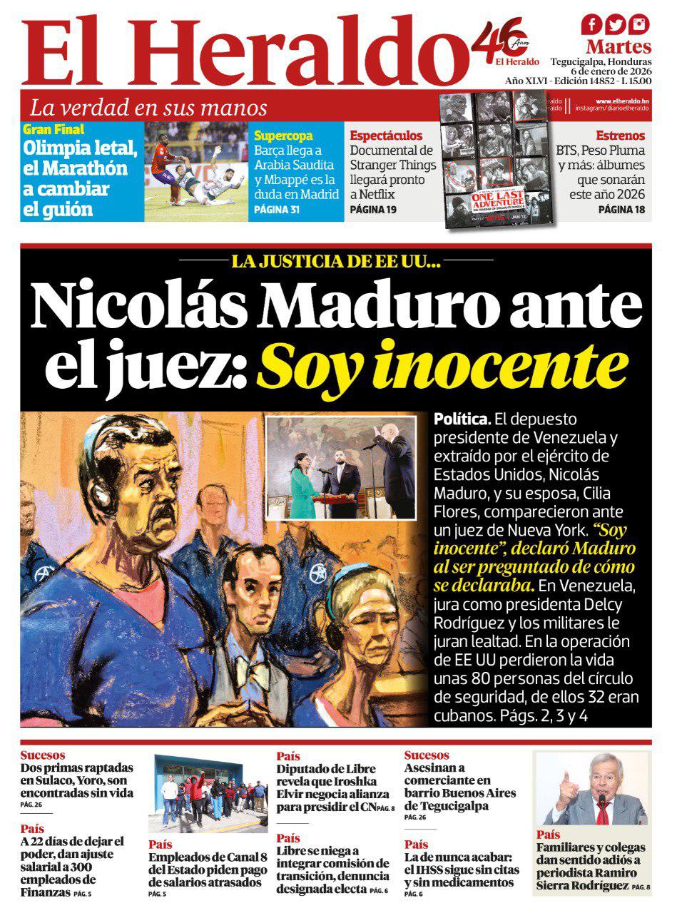 Nicolás Maduro ante el juez: Soy inocente