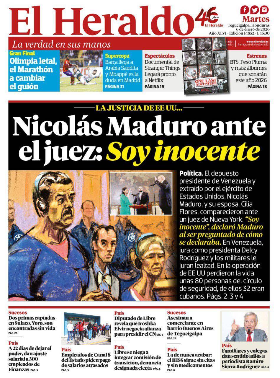 Nicolás Maduro ante el juez: Soy inocente