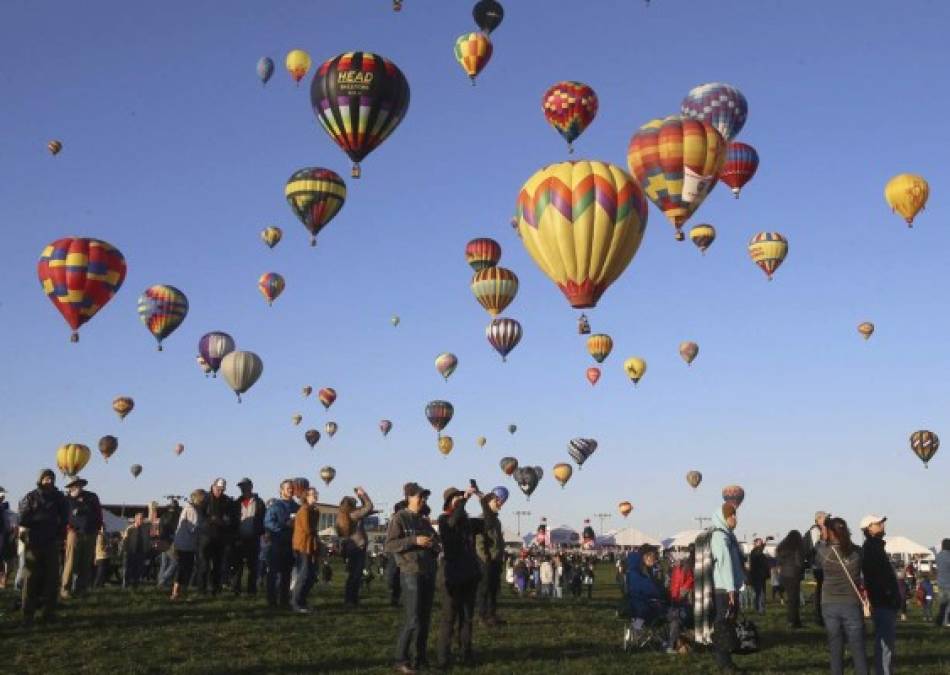 FOTOS: Así celebrarán festival de globos aerostáticos en Nuevo México