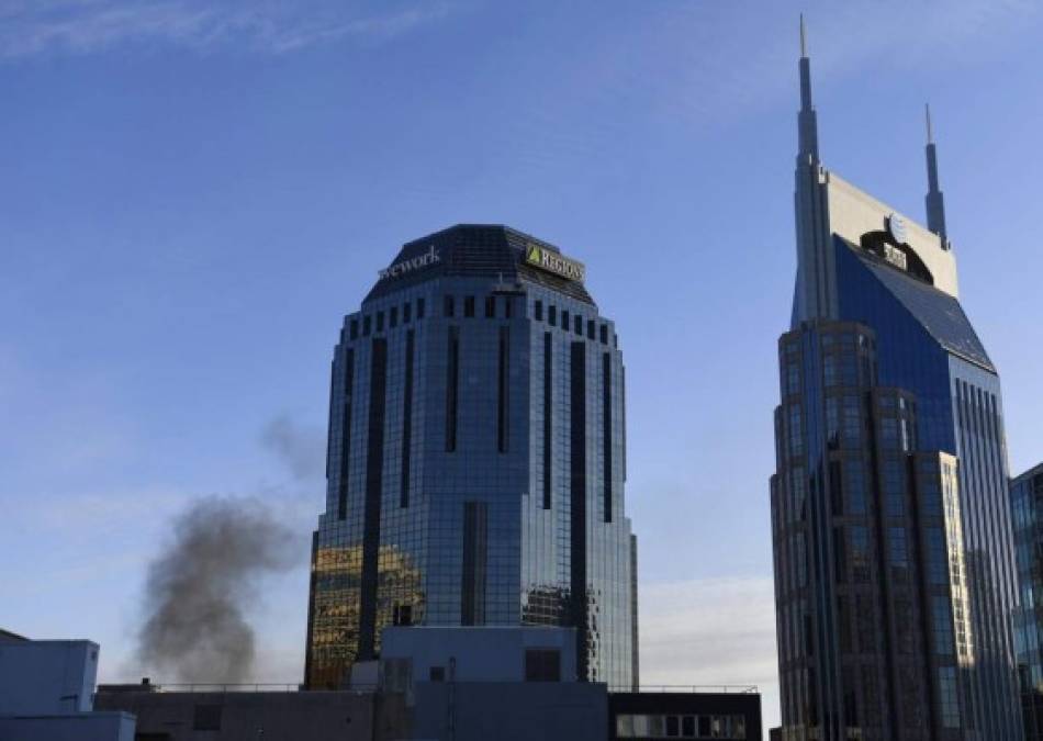 Escombros y caos: las imágenes de la explosión en Nashville