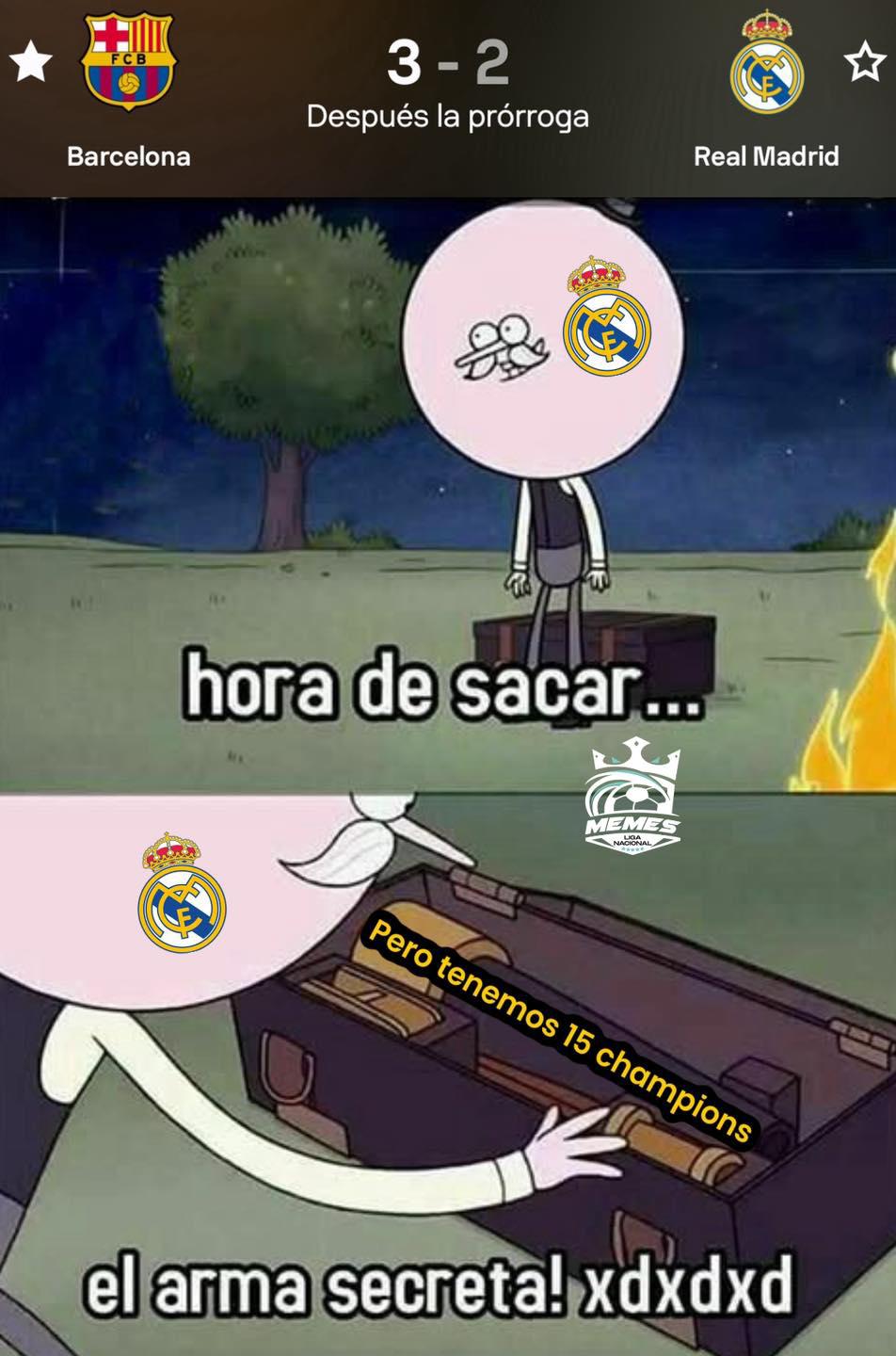 ¡Son la burla! Los mejores memes que dejó el triunfo de Barcelona ante Real Madrid ¡Son la burla! Los mejores memes que dejó el triunfo de Barcelona ante Real Madrid