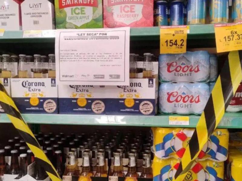 Los negocios que incumplan la ley seca durante los desfiles patrios serán sancionados con multas de entre 5,000 y 15,000 lempiras.