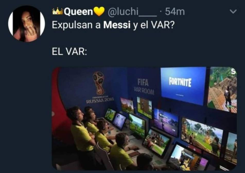 Messi es víctima de memes tras ser expulsado en el partido Argentina vs Chile en Copa América