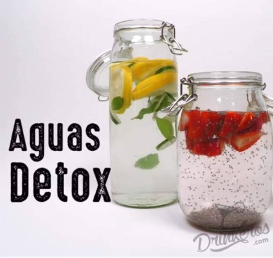 Preparar aguas saborizadas, deliciosas y saludables ¡Te ayudarán a perder peso!