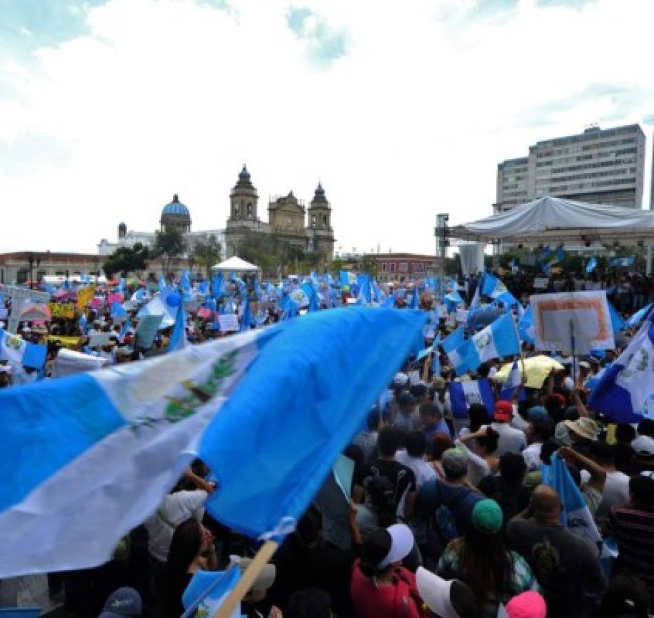 Los 'indignados' de Guatemala quieren inspirar a CA