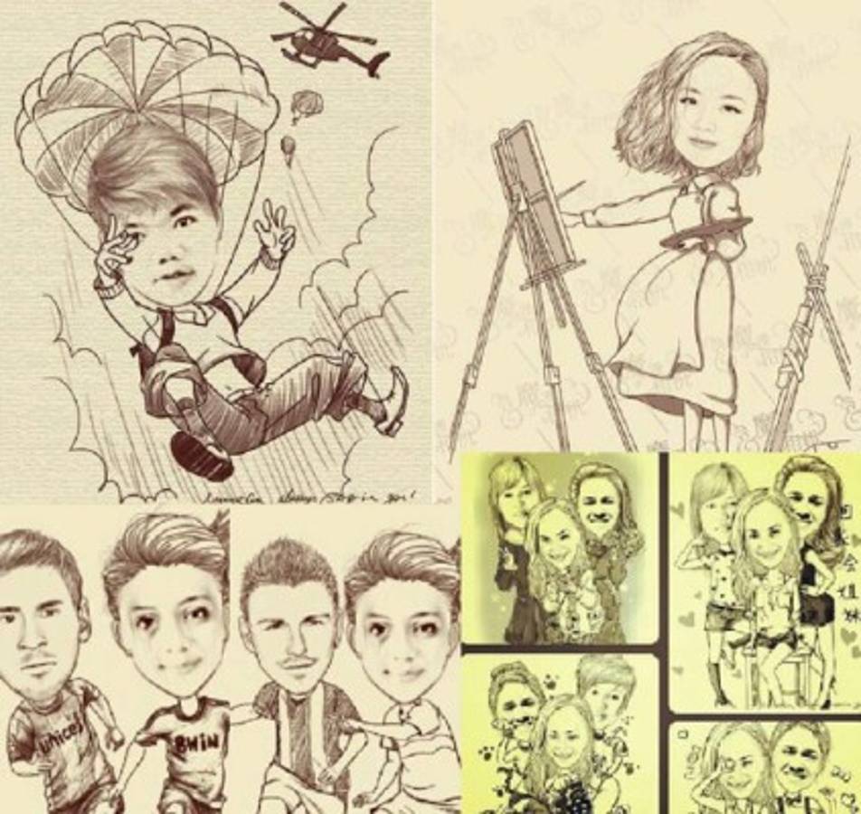 MomentCam, la app que te convierte en caricatura