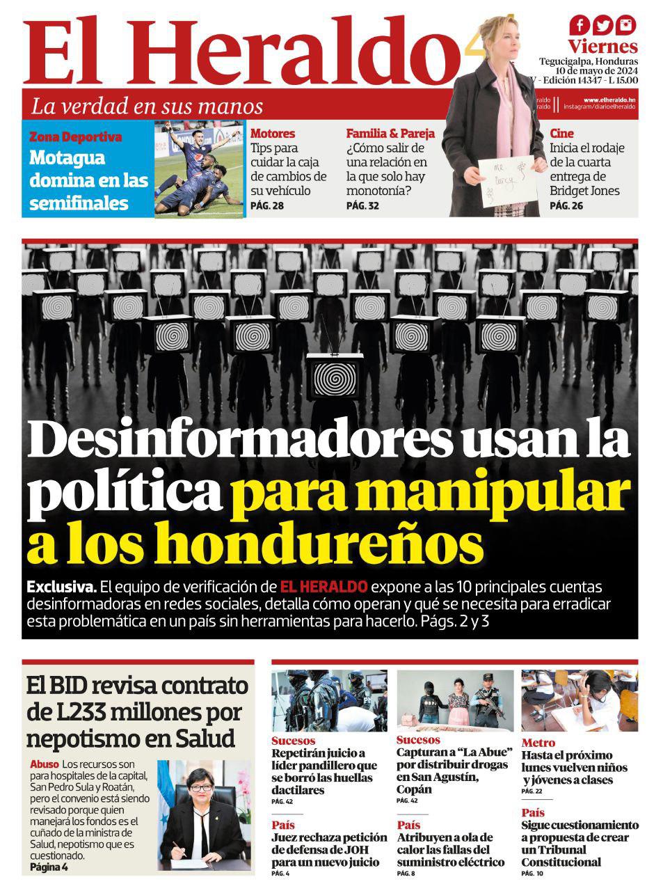 Desinformadores usan la política para manipular a los hondureños