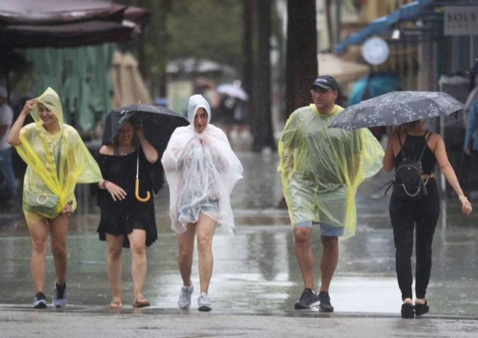 Las imágenes de la tormenta tropical Gordon que azota Florida