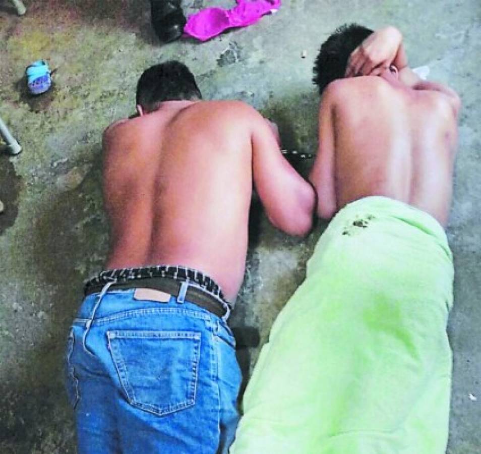 Chamelecón: Mayoría de supuestos pandilleros capturados eran menores de edad