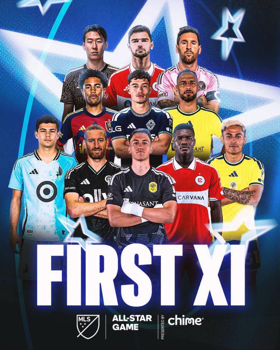Un hondureño entre los 11 seleccionados de la MLS para el All-Star 2026 que lidera Messi