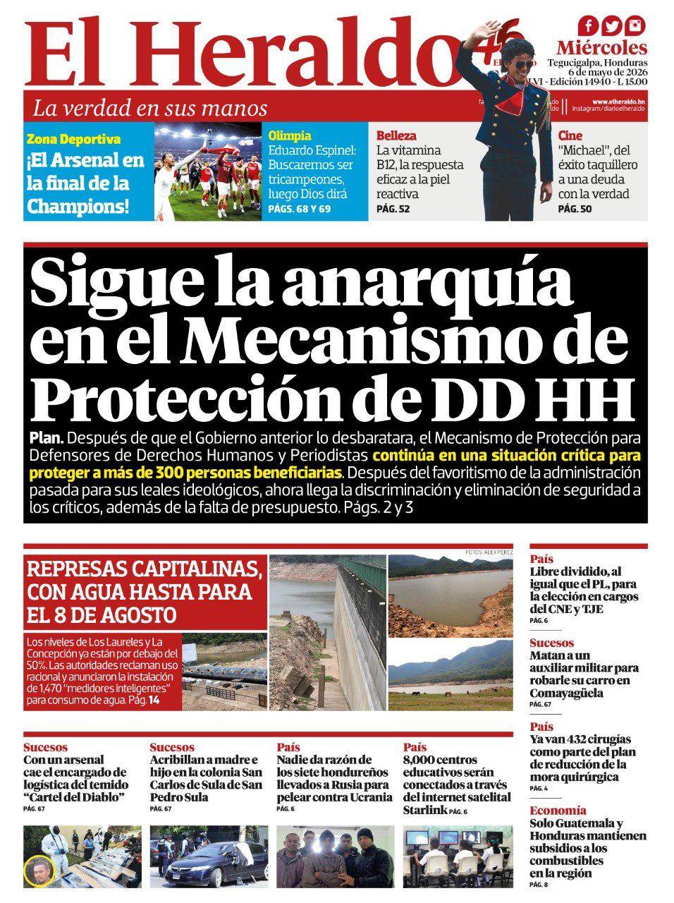 Sigue la anarquía en el Mecanismo de Protección de DD HH